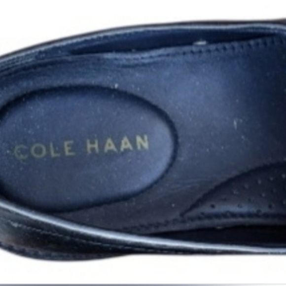 Cole Haan Grand OS Buckland Black Leather Slip On Loafer Dress Shoe Lenox Men 12 - Picture 6 of 10